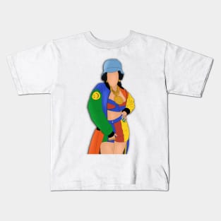 Cardi B Moschino 90's Fan Art Kids T-Shirt